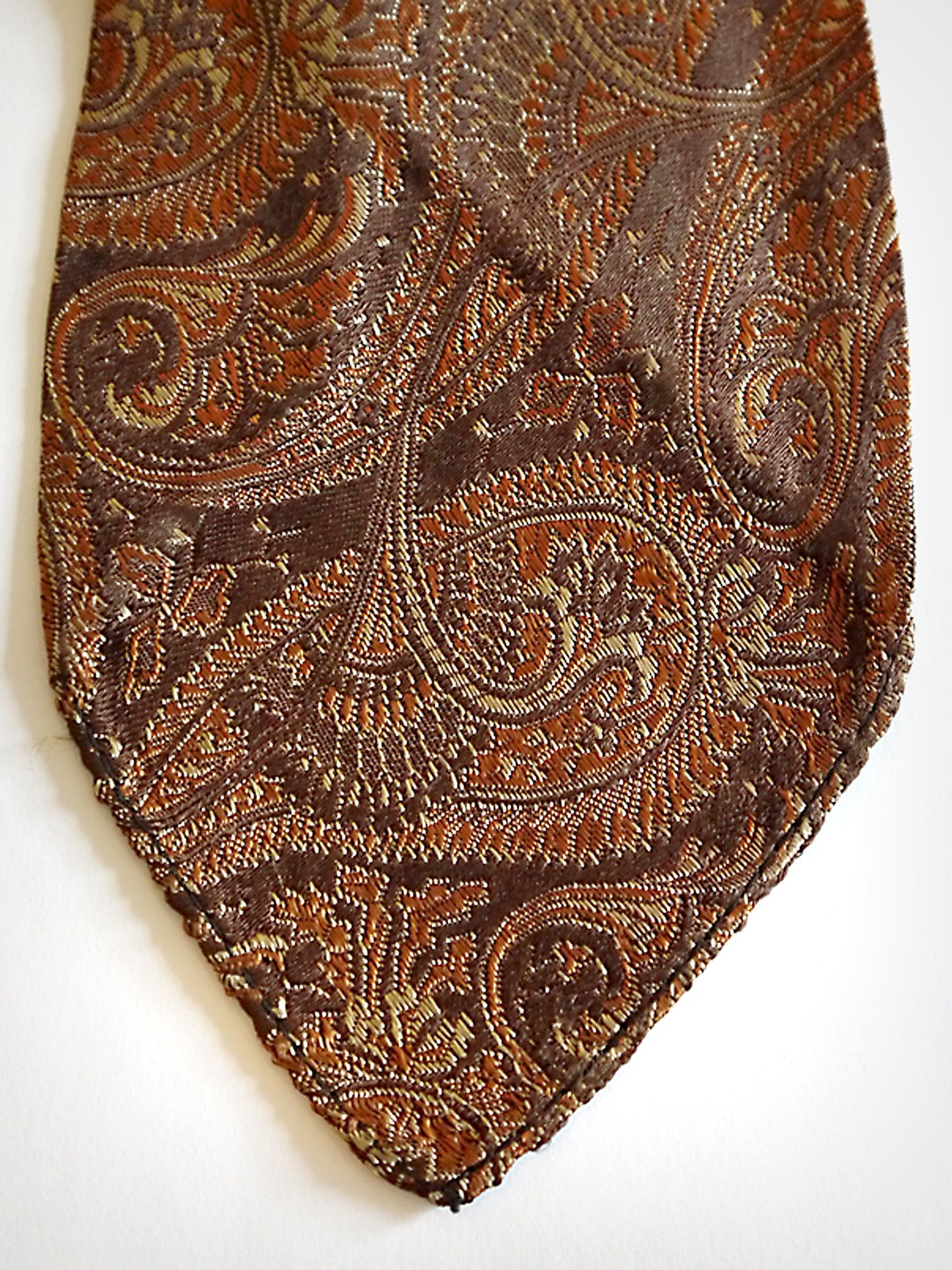 The vintage textile it was lined with
