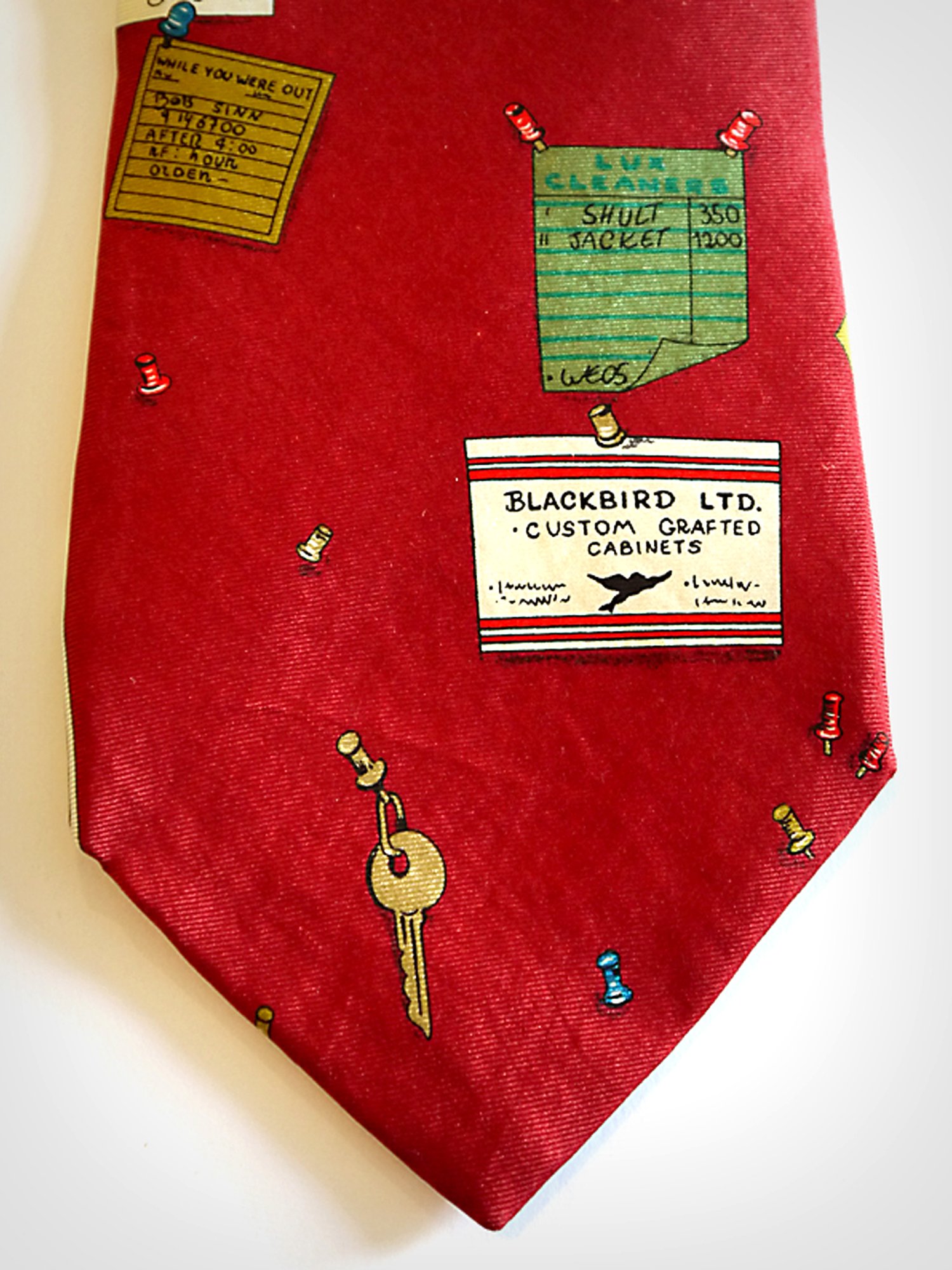 The vintage textile it was lined with