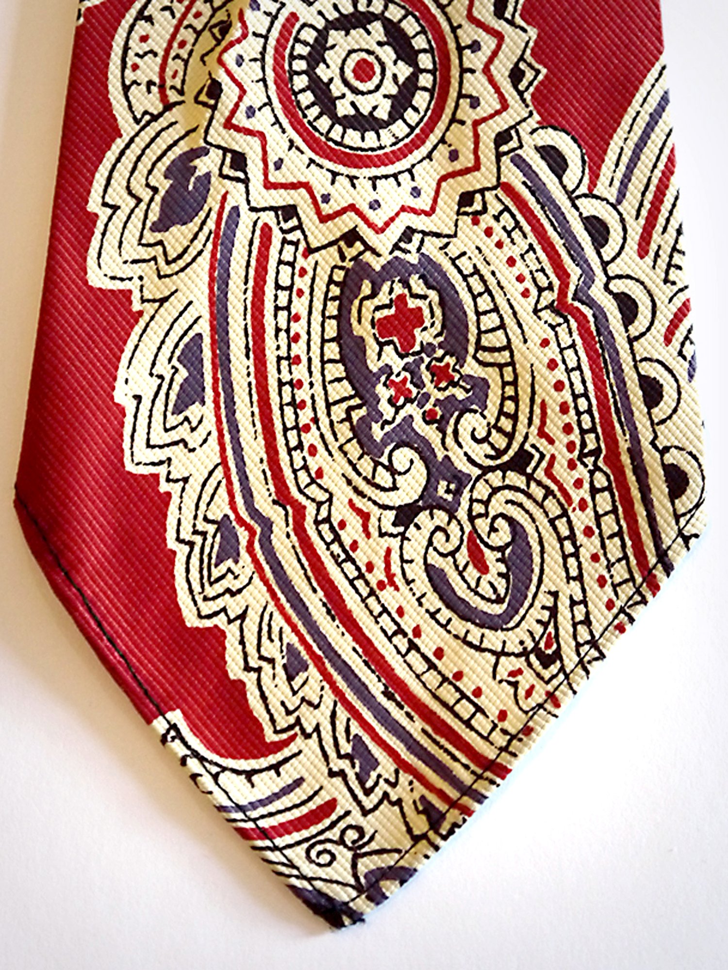 The vintage textile it was lined with