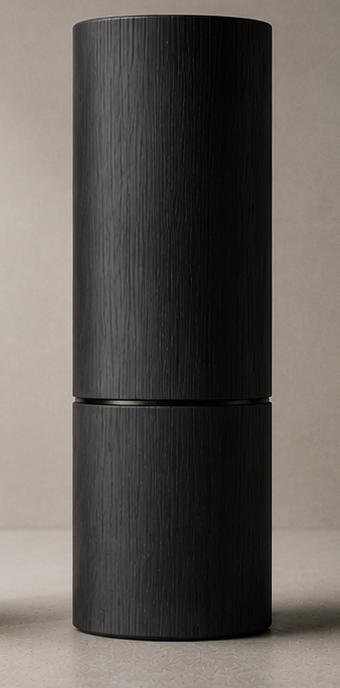 The Mill in blackened oak
