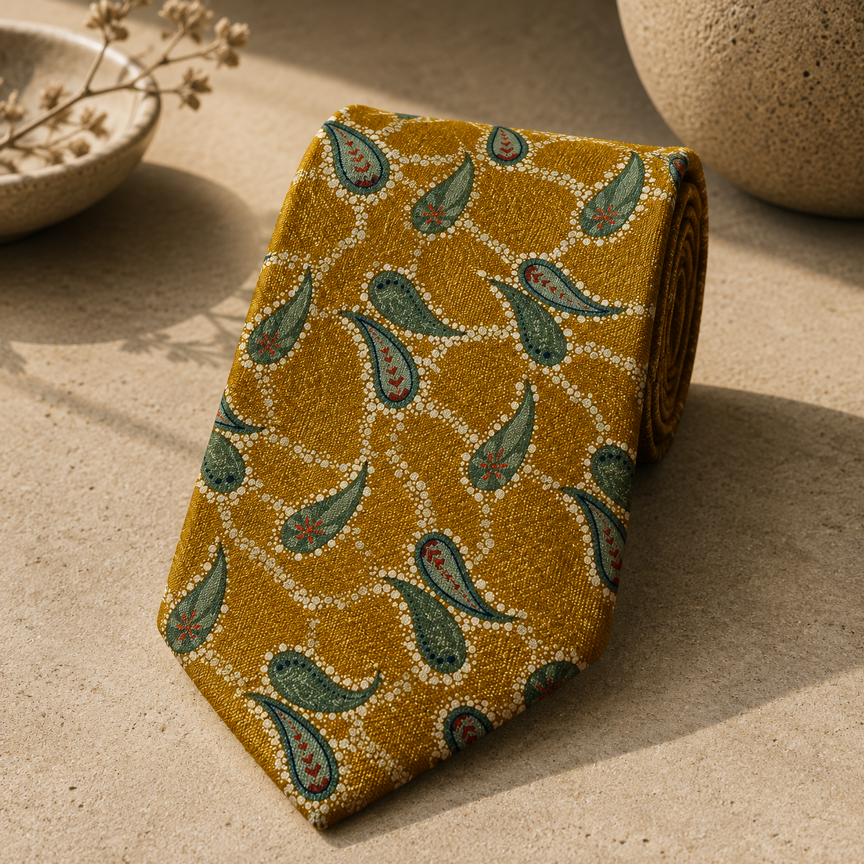 The vintage necktie used for Carry 00 / 03